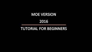 MOE (Molecular Operating Environment ) Version 2016 Tutorial For Beginners.