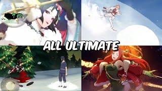 All Christmas Character Ultimate Jutsu | Naruto Mobile