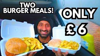 Two Burger Meals For Only £6! Crazy Value For Money Deals At The Fryers Chargrilled Birmingham!