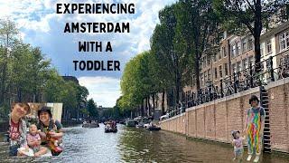 Day trip to Amsterdam (with a toddler)