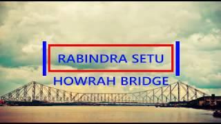 Rabindra Setu / Howrah Bridge at Night- Light Show