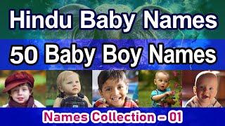 50 Hindu Baby Boy Names - Collection 01