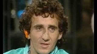 Alain Prost interview 1985 in Germany. The new F1 World Champion! :-) (in german / in deutsch)