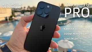 iPhone 16 Pro Kutu Açılımı ve İnceleme | Tüm Yenilikler