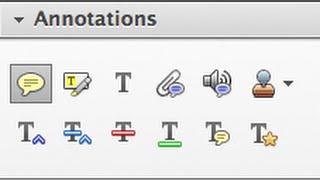 Best Practices for using PDF Commenting Tools in Acrobat XI