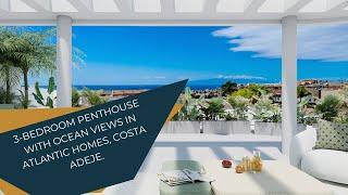 Real Estate in Tenerife/Недвижимость Тенерифе: 3-bedroom penthouse in Atlantic Homes, Costa Adeje.