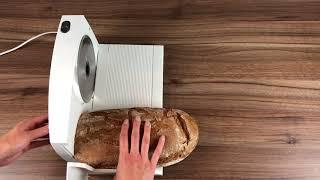 Großes Brot richtig schneiden mit dem ritter-Allesschneider markant 01