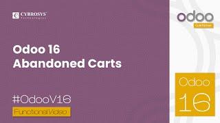 Odoo 16 Abandoned Carts | Odoo 16 Enterprise Edition | Odoo eCommerce