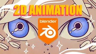 How I Made This 2D Animation in Blender Grease Pencil