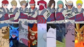 The Jinchuriki All Ultimate & Team Ultimate Jutsu's (4k) NARUTO X BORUTO Ultimate Ninja STORM