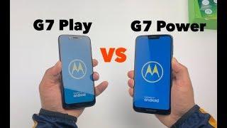 moto G7 Power VS moto G7 Play Speed Test