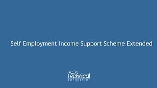 Self Employment Income Support Scheme Extended