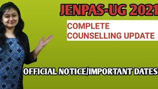 JENPAS-UG 2021 COUNSELLING UPDATE|IMPORTANT DATES