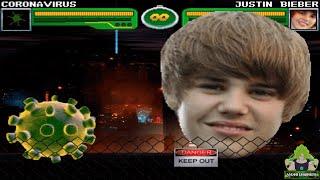 M.U.G.E.N. Battles | Coronavirus vs Justin Bieber