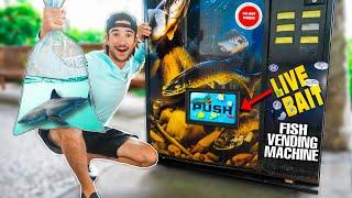 BUYING ALL The *DO NOT PRESS* From The LIVE FISH VENDING MACHINE!