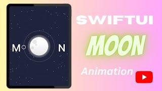 SWIFTUI Moon Circle Animation View Using Advanced Geometryreader