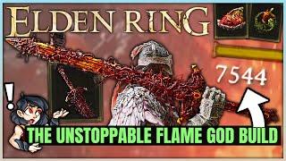 This Ultimate Fire Build DESTROYS Everything - Immortal Blasphemous Blade - Best Elden Ring Guide!