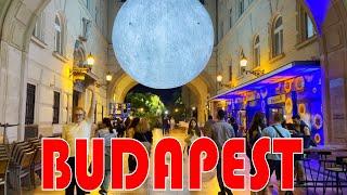 Budapest  Hungary Summer Night Walking Tour