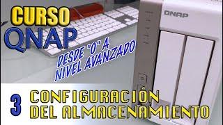 CURSO QNAP - Configuración de almacenamiento y volumen simple