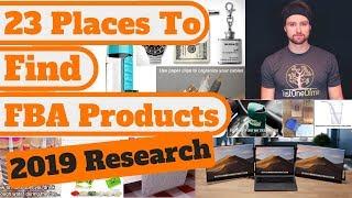 Amazon FBA Product Research 2019 – 23 Places to Find FBA Products