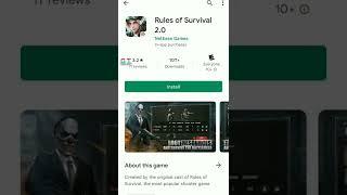rules of survival 2.0 now available in android |what's new there |did we need to play|