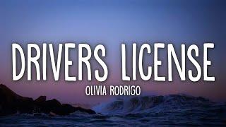 Olivia Rodrigo - drivers license (Lyrics)