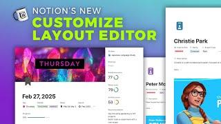 Customize database layouts with Notion