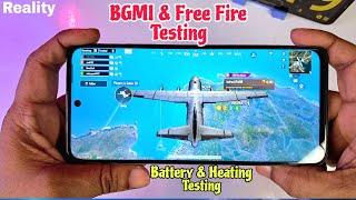 Realme 11x 5G BGMI & Free Fire Testing | Heating Test | Battery Test | Gaming Test