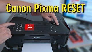 Canon Pixma RESET - [English Subtitles] - Drucker zurücksetzen - [4K]