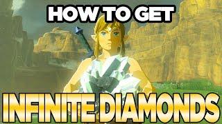 How to Farm Infinite Diamonds Glitch in Breath of the Wild *Patched* | Austin John Plays