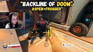 "Back line of DOOM!" ASPEN + FROGGER - overwatch 2 season 13 TOP 500