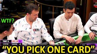 Billionaire Stanley Tang Attempts $150,000 River Bluff vs TONY G