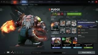 Pudge Mixed Set+Kinetic Gem: Trapper's Treachery+Crow's Feet