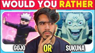 Would You Rather…? Hardest Anime Choices Ever! | Uchiha Brothers