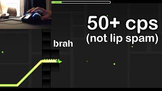 (FASTER THAN LIP SPAM) 50+ CPS Drag Clicking in Geometry Dash