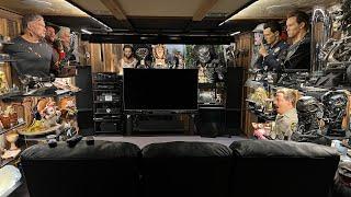 Home Theater Room Tour 2024, Terminator, Predator, BTTF, Star Wars, Ghostbusters, Marvel many more!