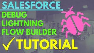 Salesforce Tutorial - How to Debug Lightning Flow Builder