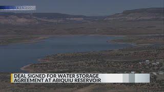 Agreement signed expanding water storage at Abiquiu Reservoir