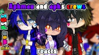 APHMAU AND APH'S CREWS.REACTSAphmau 2024 new#aphmaucrew #reaction #gacha#qphmau#gacha#ashahsna