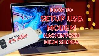 How To Set up USB Modem on Mac OS High Sierra Hackintosh Lenovo G400S