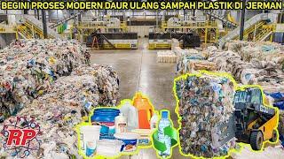 THIS IS THE MODERN PROCESS OF RECYCLING PLASTIC WASTE INTO FINISHED PRODUCTS IN DEVELOPED COUNTRIES