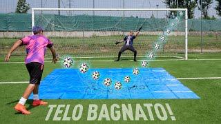  Riesco a PARARE il PALLONE con il TELO BAGNATO? (99% impossibile!)