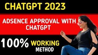 How to get google adsense approval with Chat gpt in 2023  chatgpt tutorial  chatgpt Explained