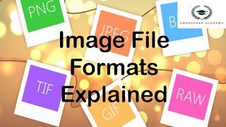 Image File Formats Explained in just 4 minutes | GIF, TIFF, JPEG, PNG | Undergrad Academy