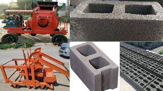 Concrete Blocks Factory Machinery - Made By Master Machinery Corporation #Concrete Blocks