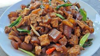 RESEP OSENG CECEK TAHU CABE IJO