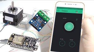 How to control Stepper motor using L9110 driver module with NodeMCU