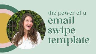 The Power of an Email Swipe Template for Creatives with Email Club Founder, Mrs. Vondy