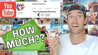 how much i make as a SMALL travel youtuber ? | My Earnings After One Month Monetized 2020