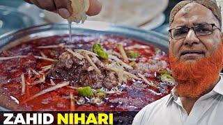 Zahid Nihari | Nalli Maghaz Special Nihari | Eaton Paratha Roll | Karachi Street Food | Pakistan